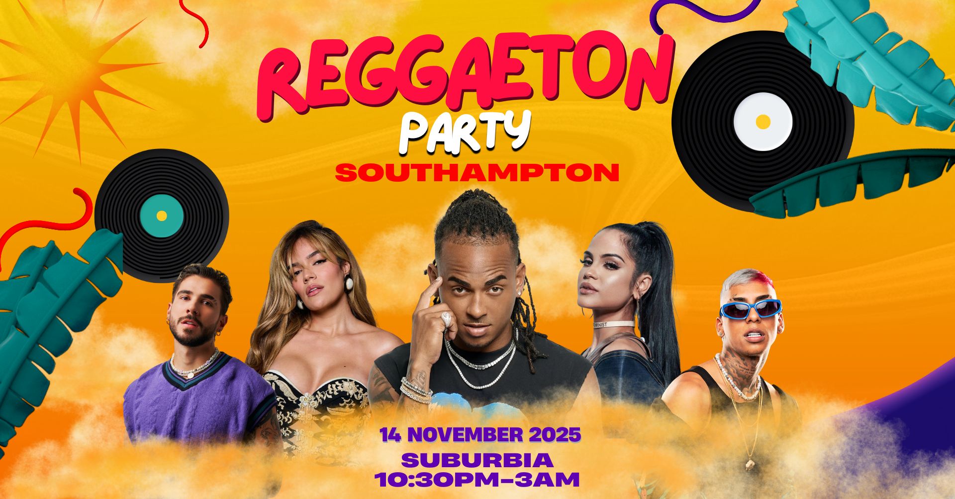 Reggaeton Party (Southampton) November 2025