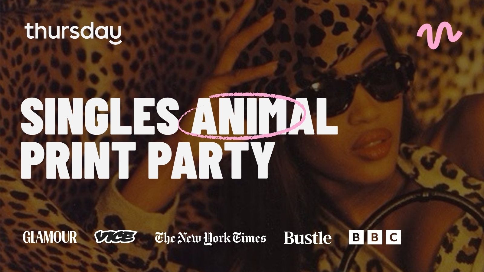 Saturday | Singles Only Animal Print Party | Philadelphia