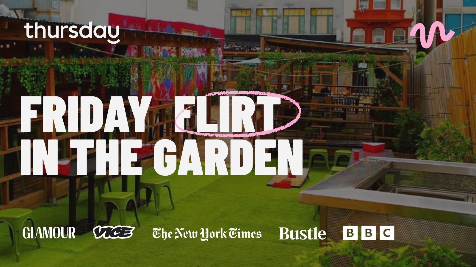 Friday | Friday Flirt In The Garden | Philadelphia
