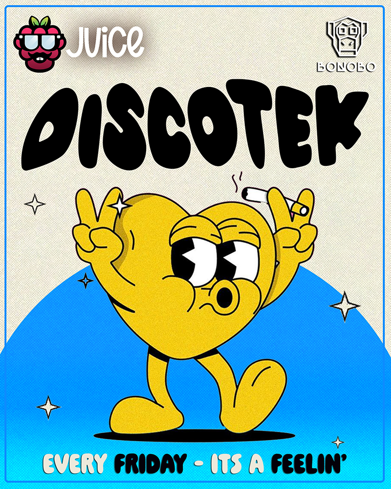 🪩 Friday 10th October – Discotek 🪩