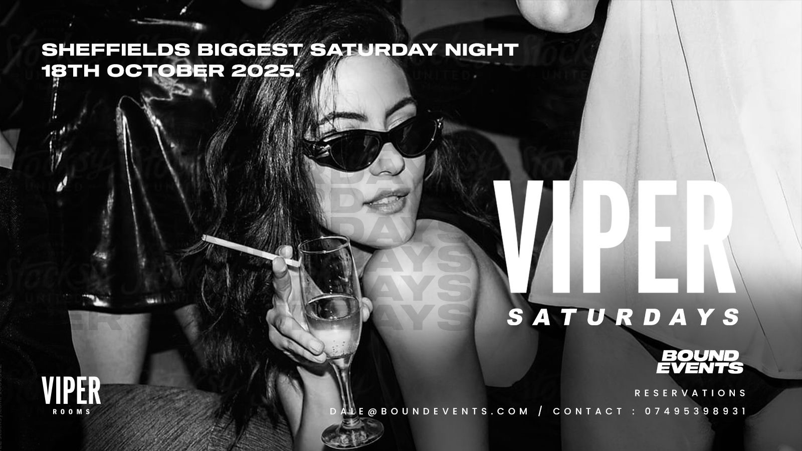 Viper Saturdays – Welcome To The Weekend 🍾