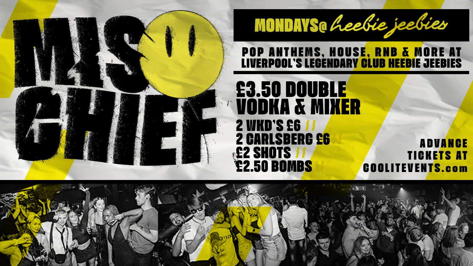 💥⚠️ MISCHIEF MONDAYS ⚠️💥 BRAND NEW WEEKLY MONDAYS