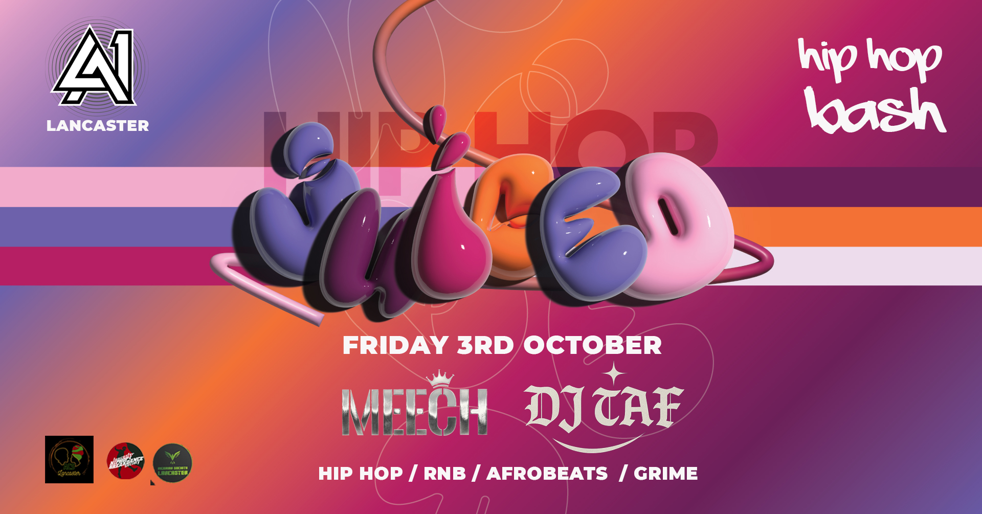 Juiced Friday – HIP HOP BASH (03/10)