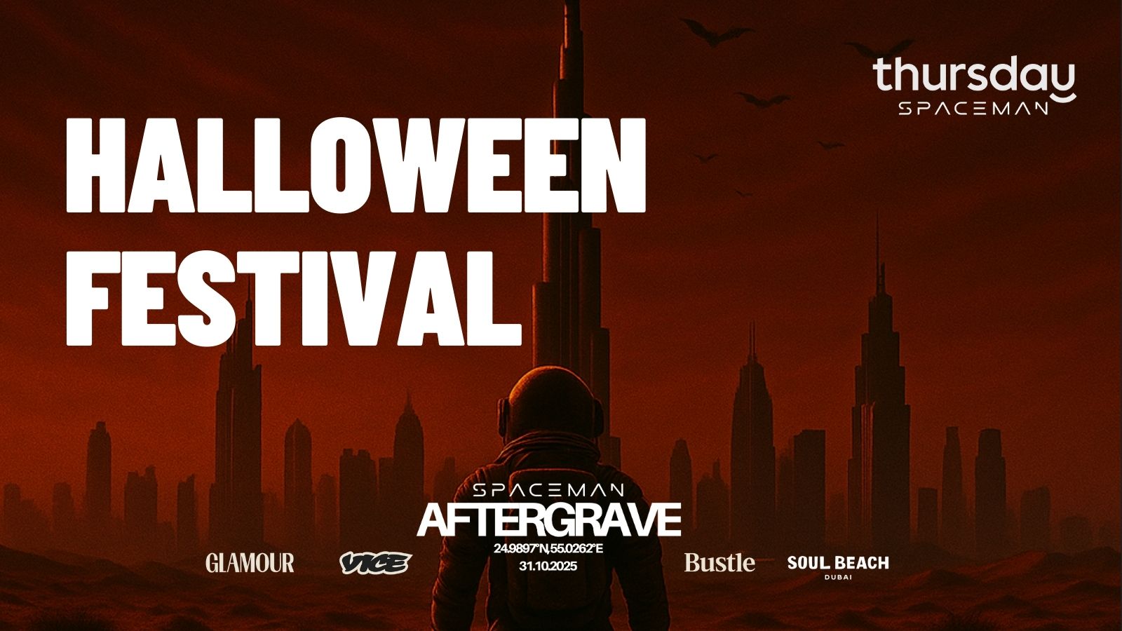THURSDAY X SPACEMAN AFTERGRAVE HALLOWEEN FESTIVAL
