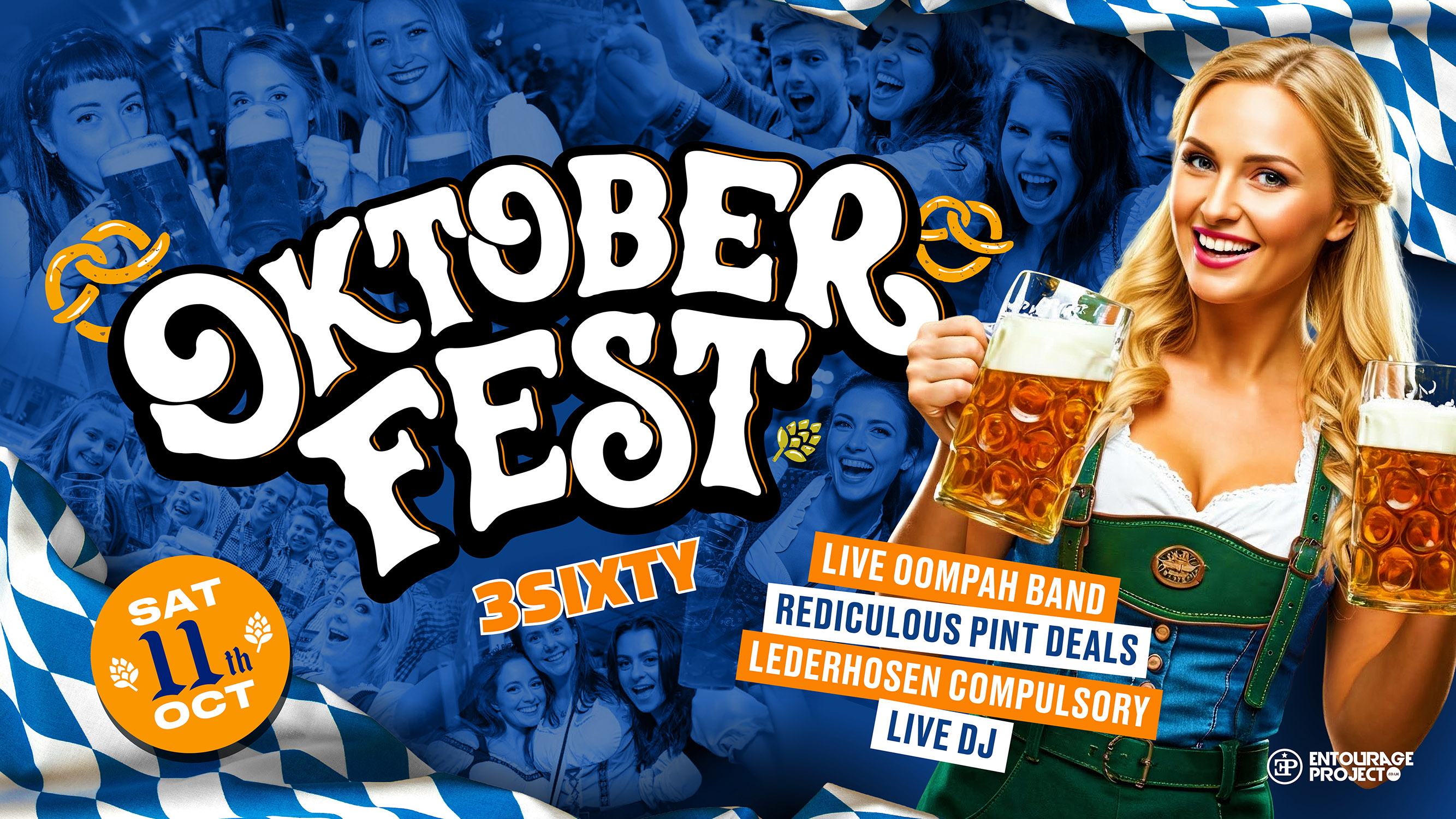 OKTOBERFEST 🍺🇩🇪 @ 3SIXTY (LIVE OOMPAH BAND)