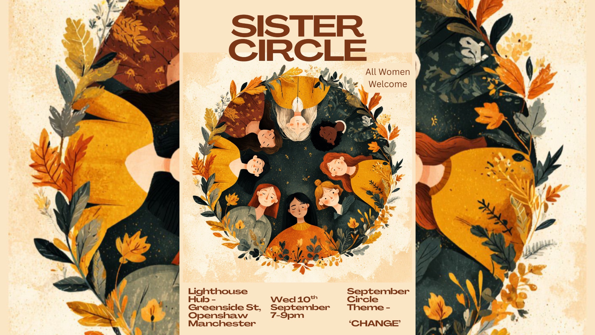 Sister Circle (Wednesday 10th September) @ The Lighthouse Hub 7PM