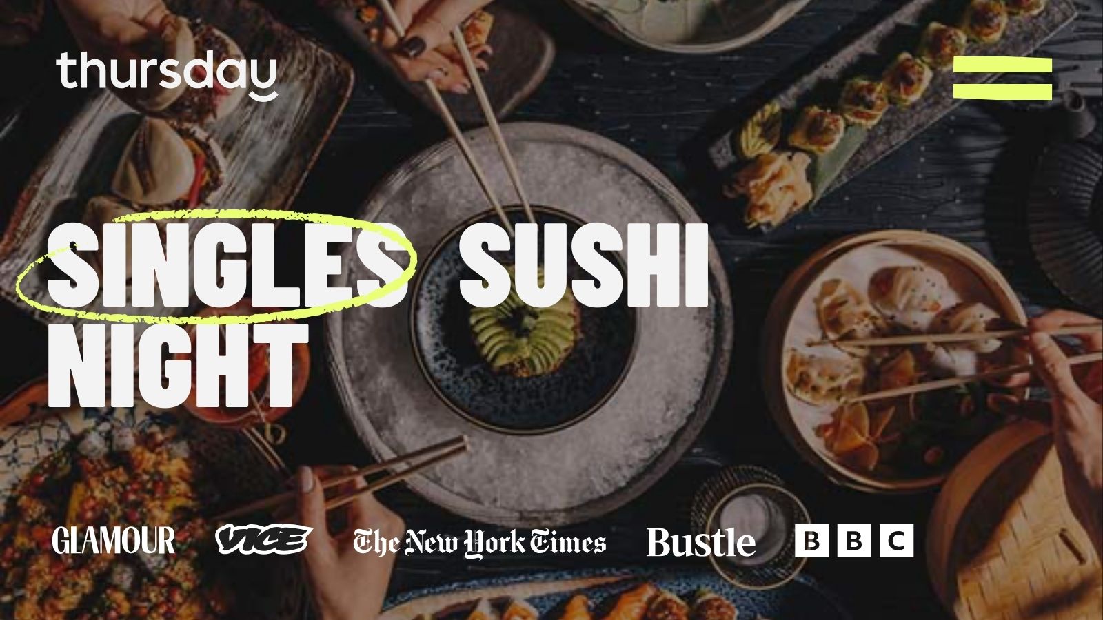 TUESDAY | DINNER PARTY | ASIA ASIA | BUSINESS BAY