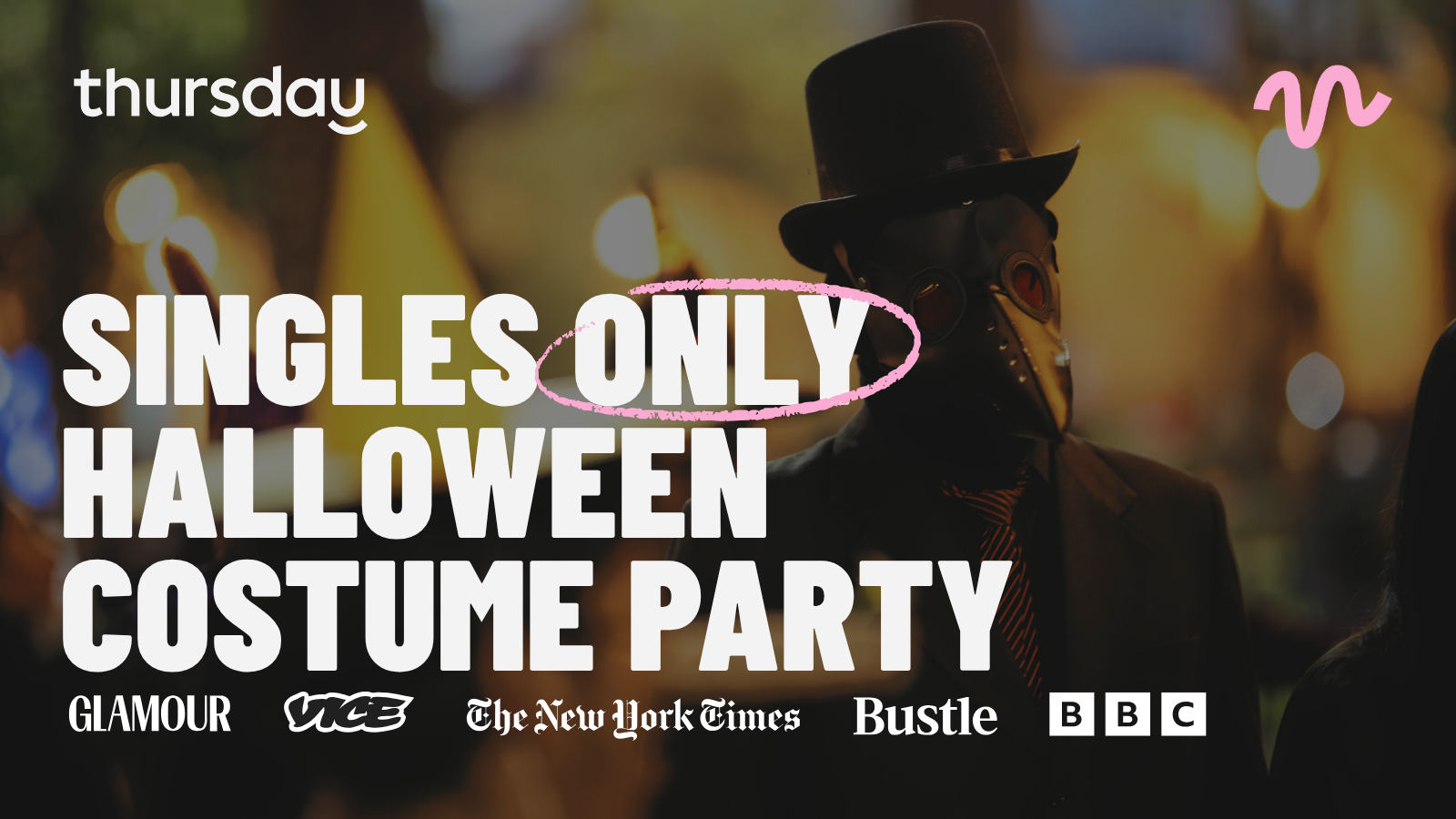 Thursday | Singles Halloween Costume Party | Mexico City