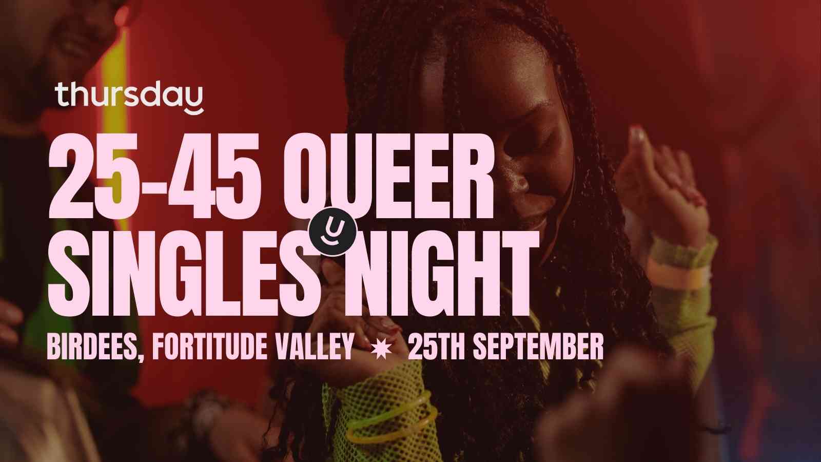 Thursday | Birdees – Queer Singles Night (25-45) | Fortitude Valley