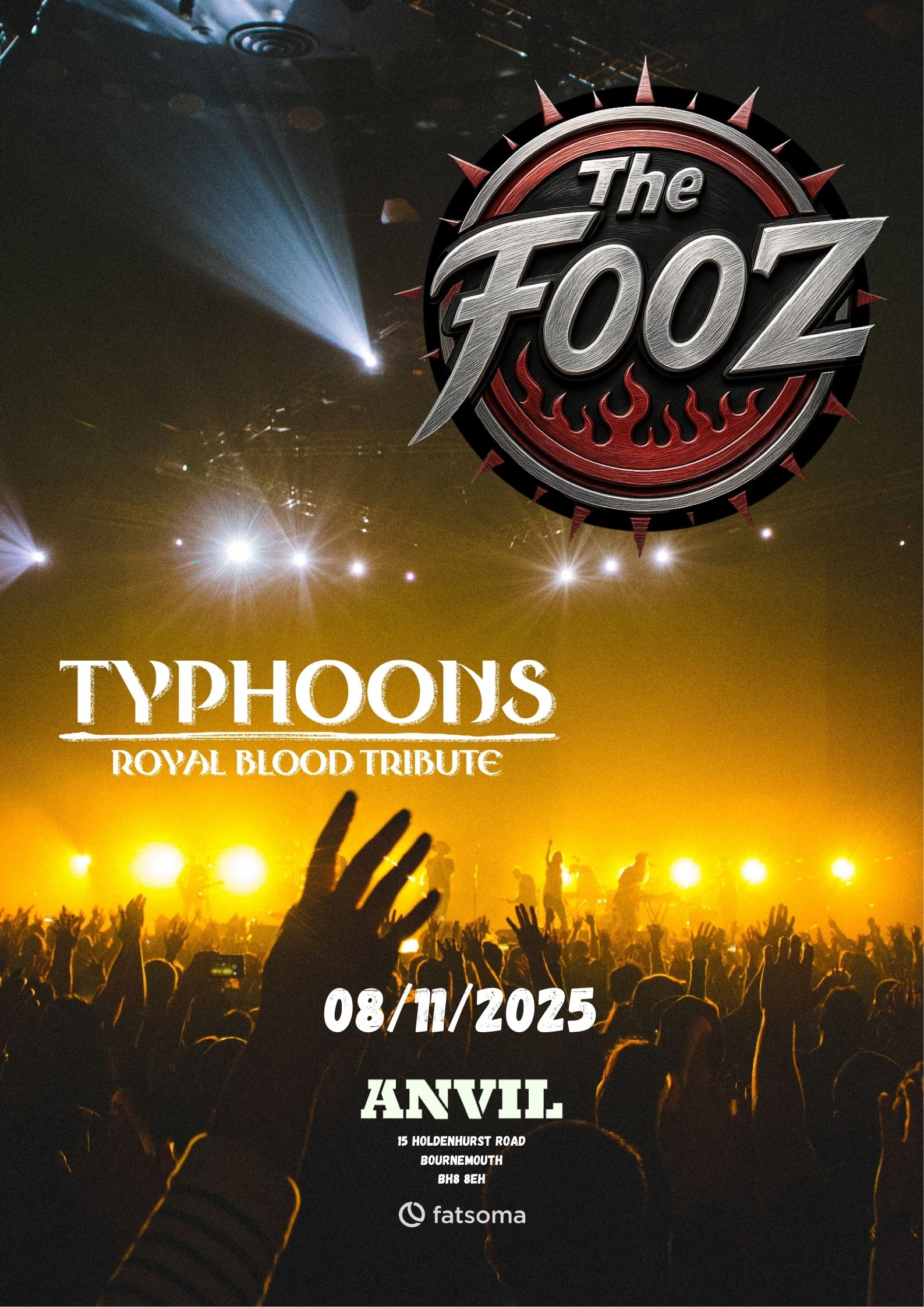 The Fooz with Typhoons (foo fighters and royal blood tribute)