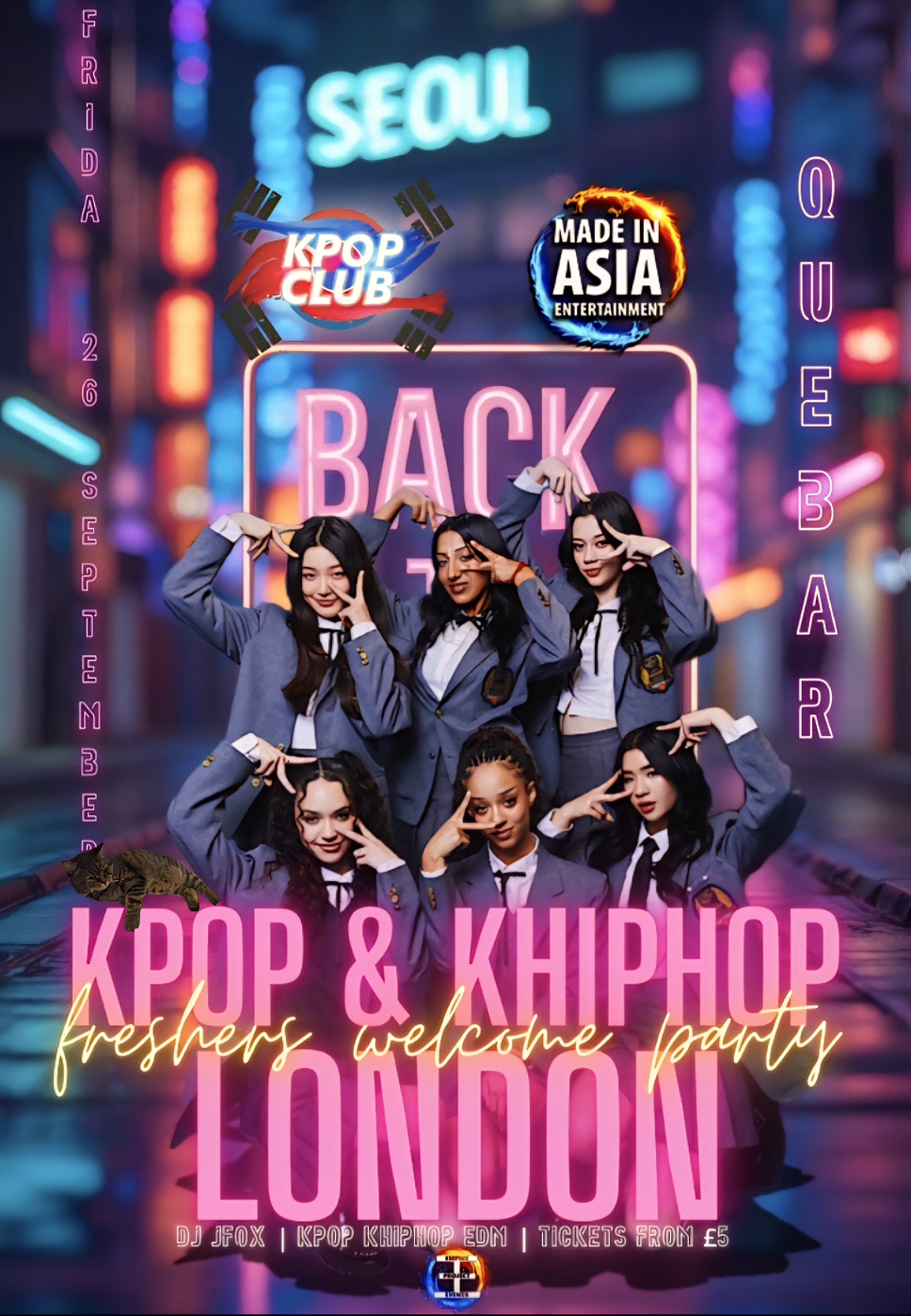 LONDON Freshers KPop Party x Made In Asia Oriental Club Night