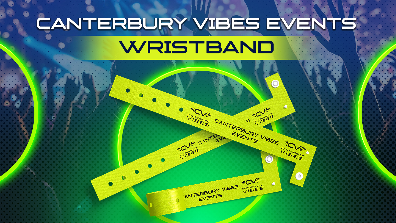 Canterbury Vibes Events Wristband 2025