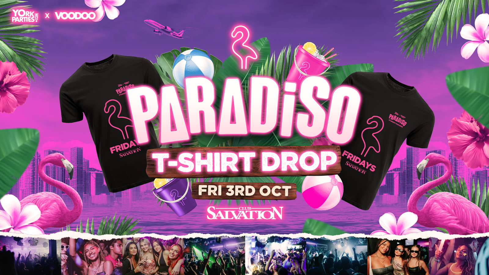 PARADISO FRIDAYS T-Shirt Drop 🦩