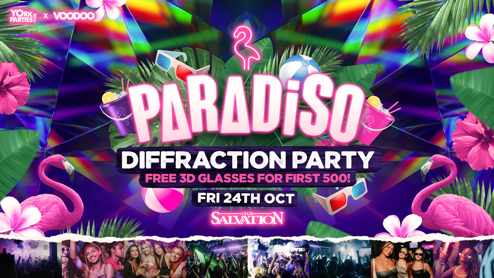 PARADISO FRIDAYS Diffraction Party 🦩