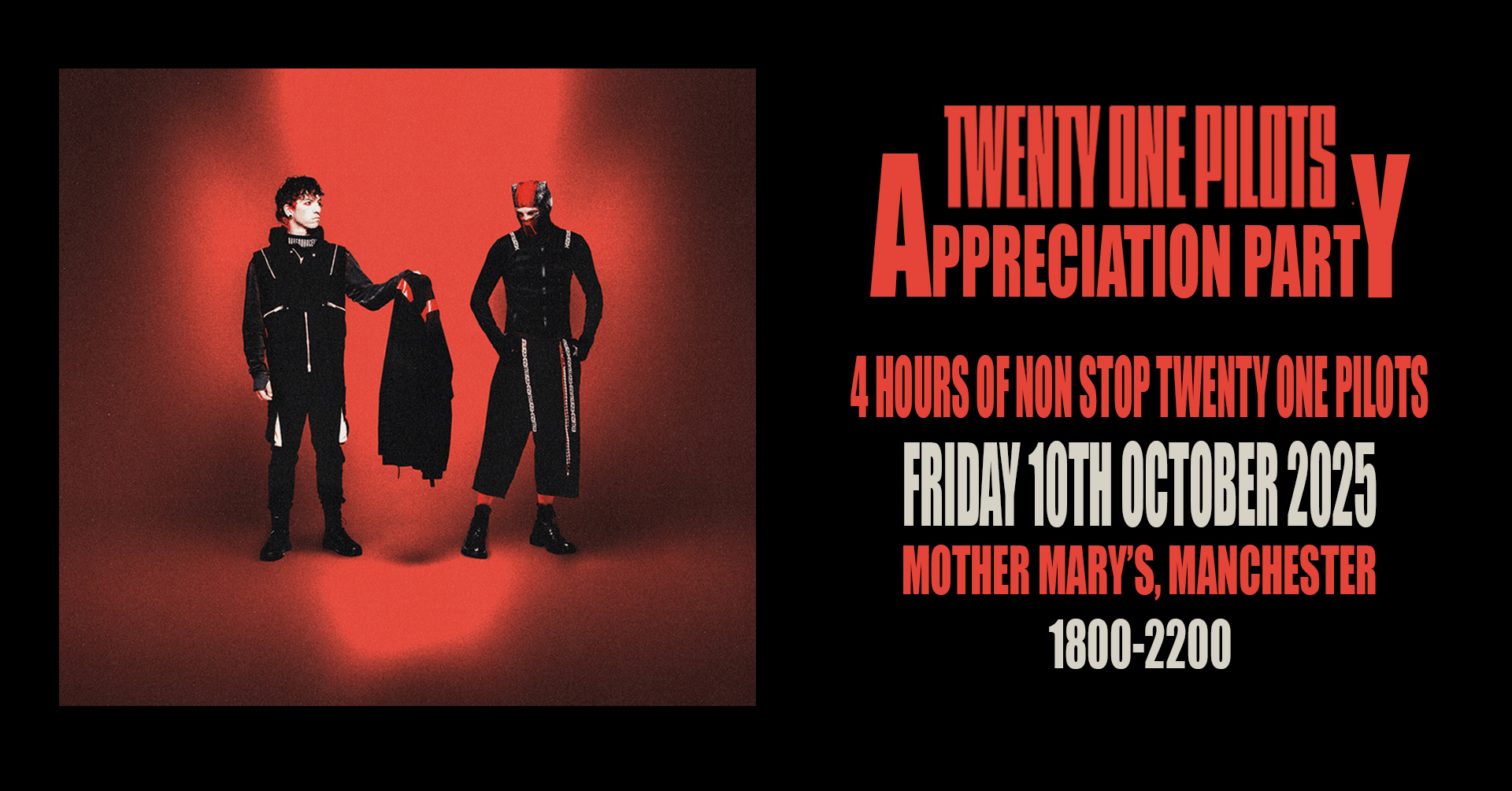 Twenty One Pilots Appreciation Party (Manchester)