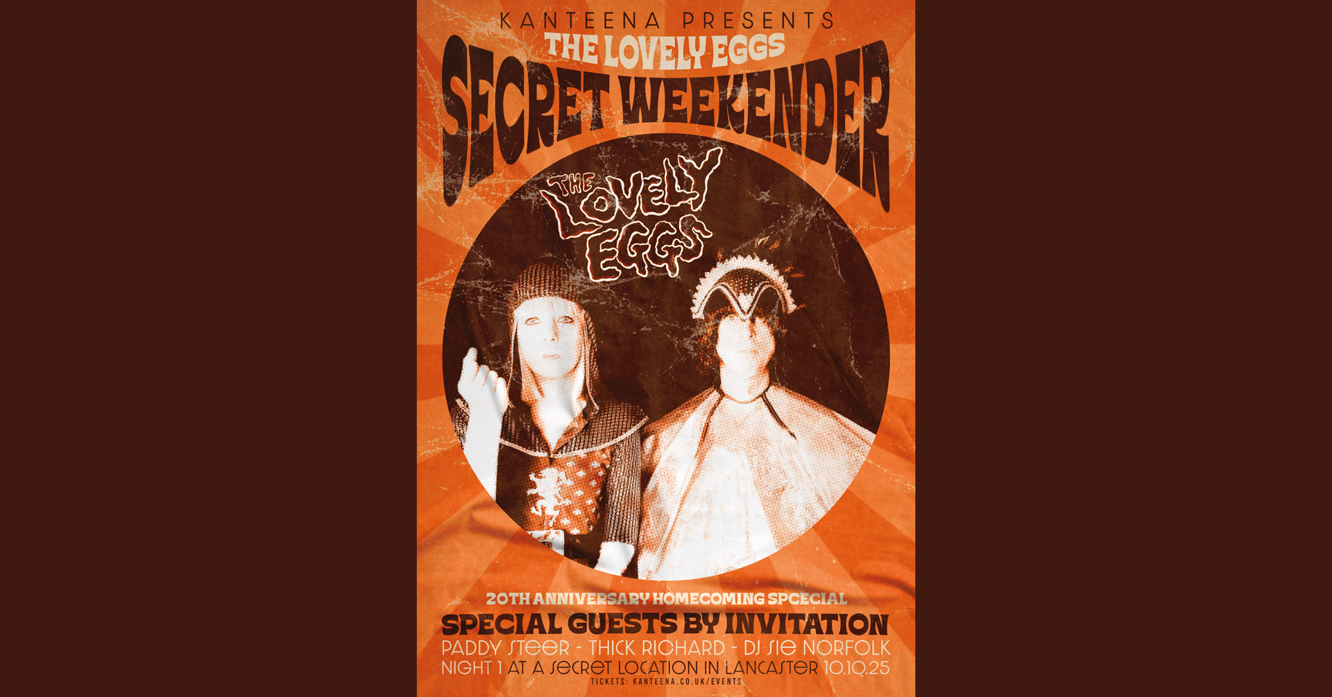 The Lovely Eggs // Secret Weekender // Friday