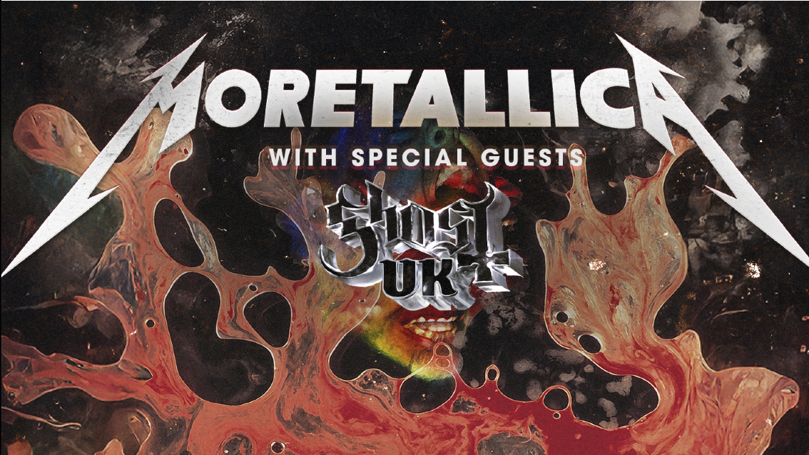 🚨 LAST FEW TICKETS!🤘🏼☠️ METALLICA + GHOST HEAVY METAL NIGHT with Moretallica the definitive tribute PLUS Ghost UK