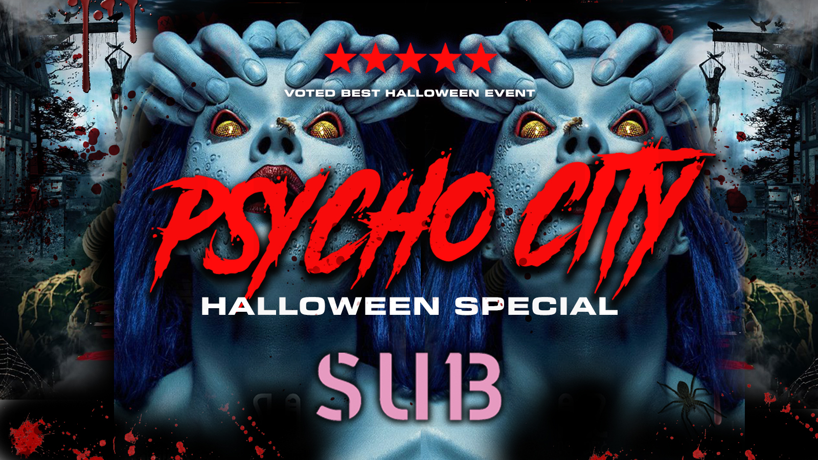 PSYCHO CITY🩸 Bath's Biggest Halloween Event 🎃