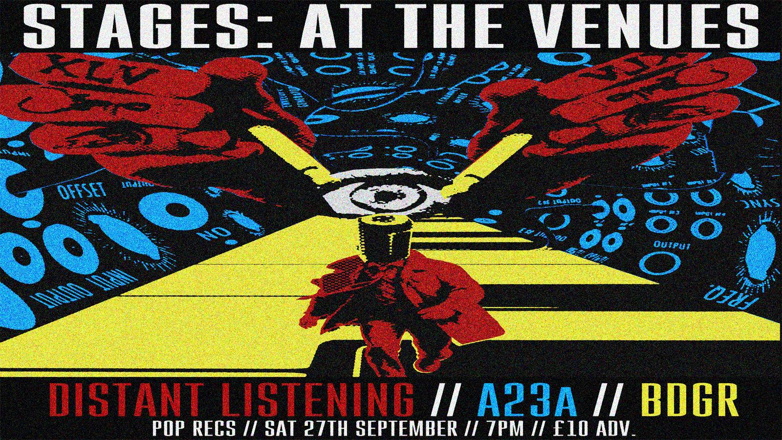 A23a, Badger, Distant Listening at Pop Recs