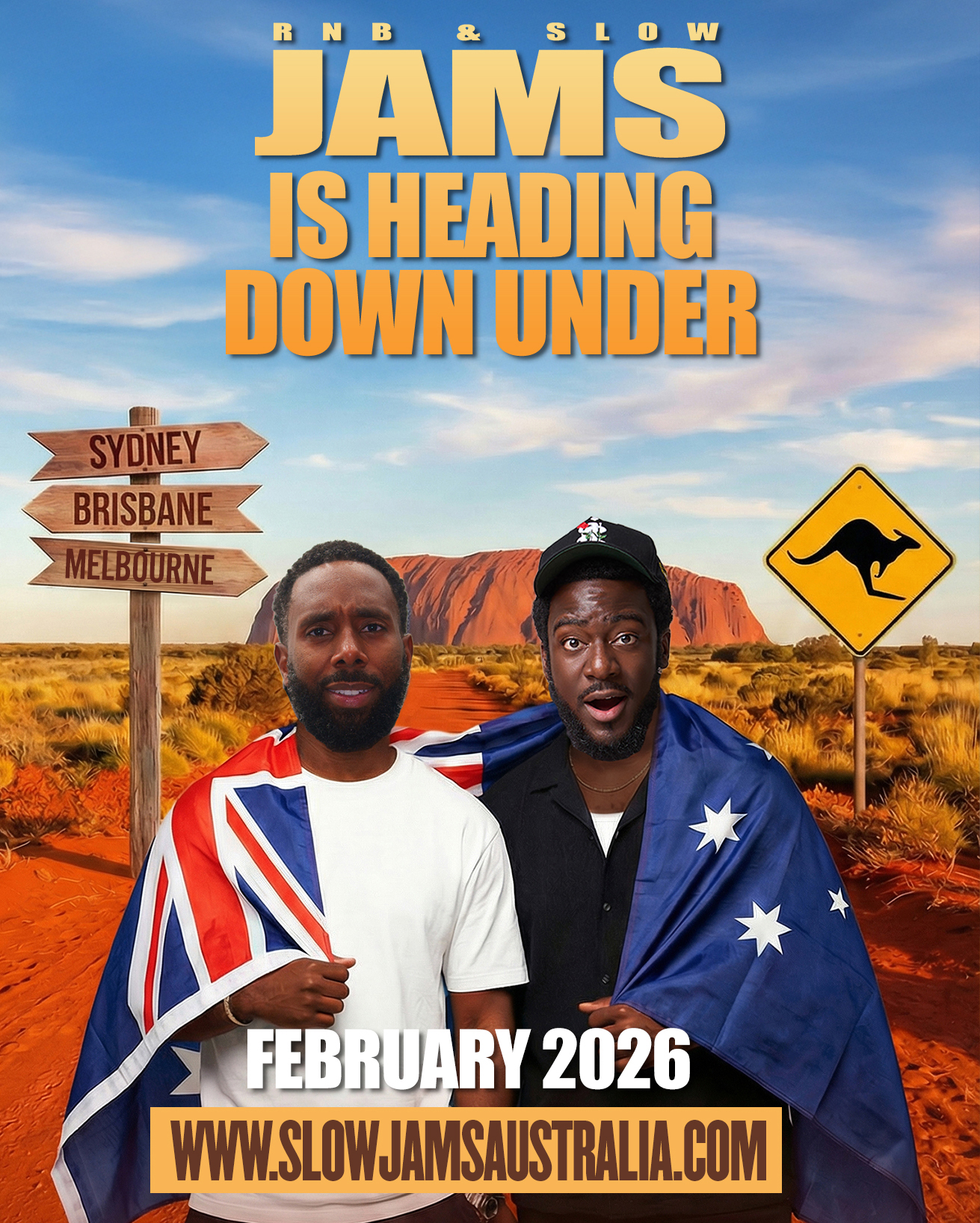 RnB & Slow Jams – Australia Tour 2026 | SYDNEY * SOLD OUT *