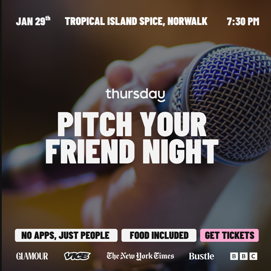 Thursday | Pitch Your Friend | Tropical Island Spice