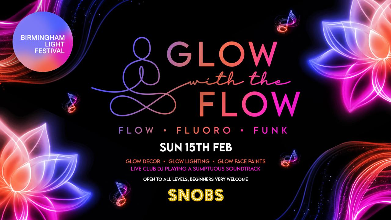 GLOW WITH THE FLOW YOGA [TODAY!!] + LIVE DJ 🎶🧘🏻‍♀️4pm START!! 🤟 15/02