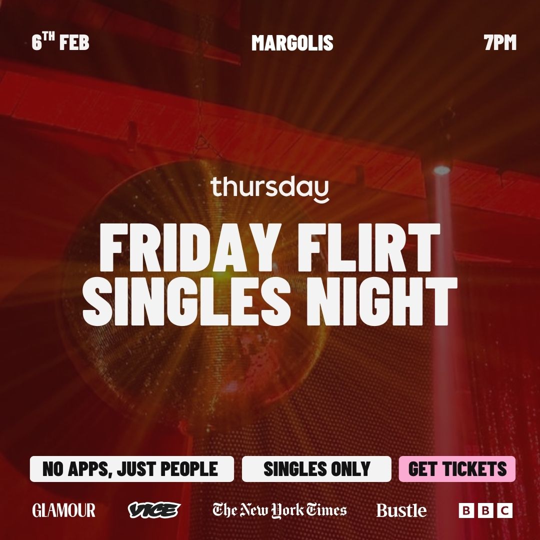 Thursday | Friday Flirt: Singles Night at Margolis | Philadelphia