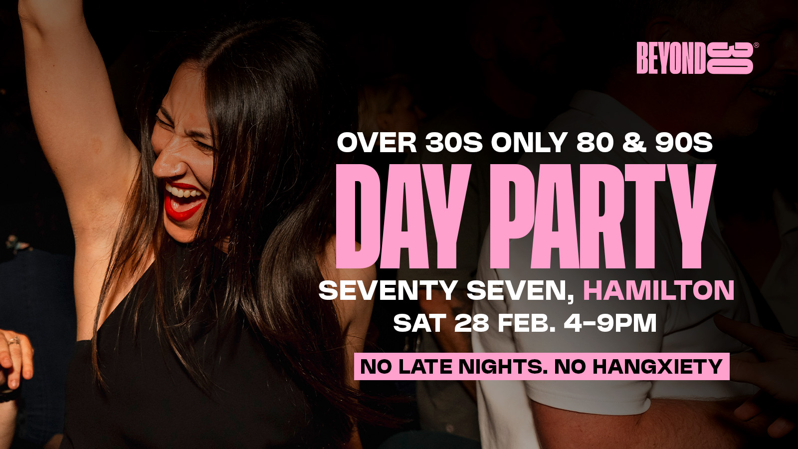 80s & 90s Over 30s Daytime Clubbing – HAMILTON🕺🏽