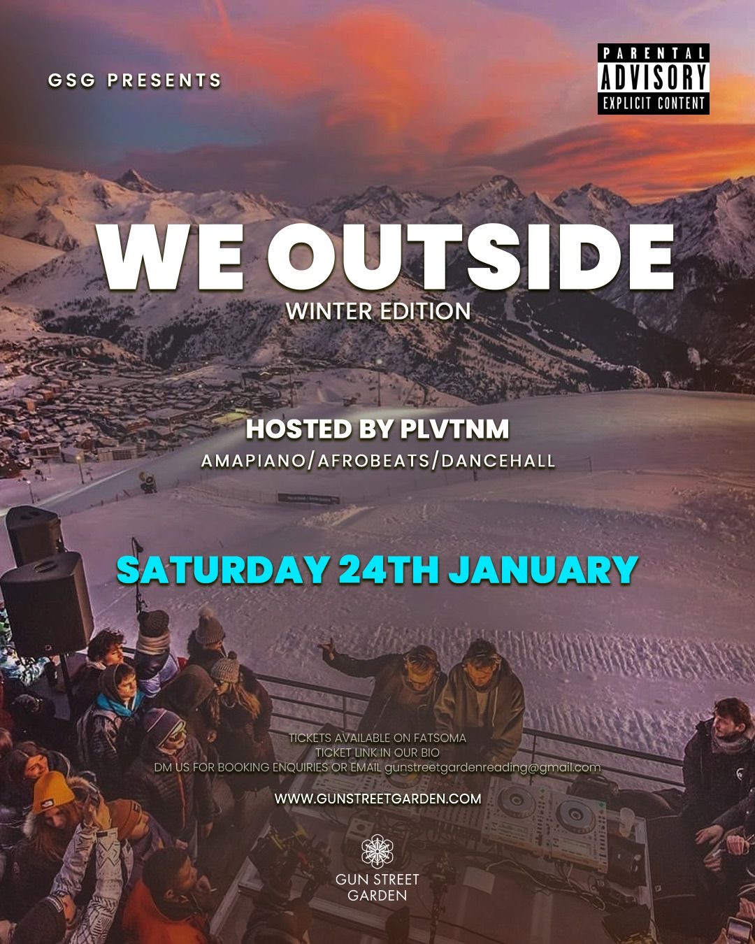 GSG Presents… WE OUTSIDE (Winter Edition) ❄️ 🎶