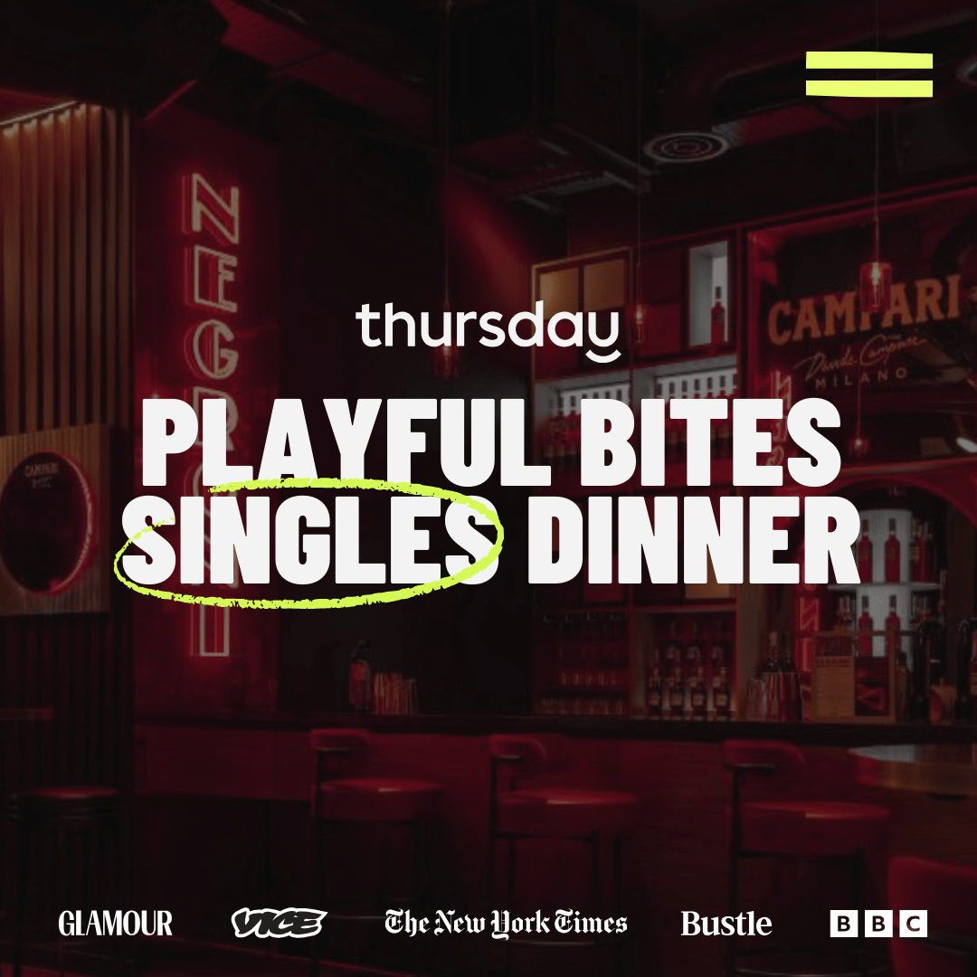 Wednesday | Playful Singles Dinner (24-34) | George St