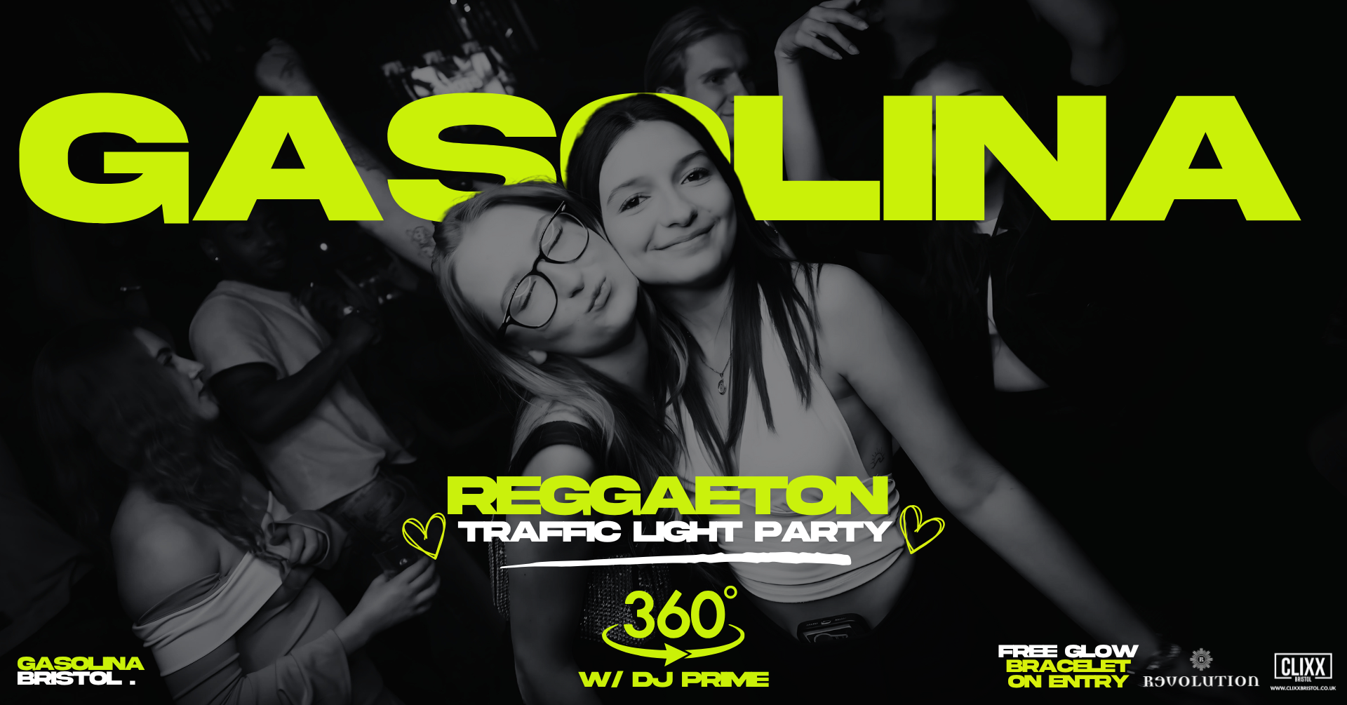 Gasolina Bristol 🔥 EF Graduation x Valentines Traffic Light Party w/ DJ Prime x 360