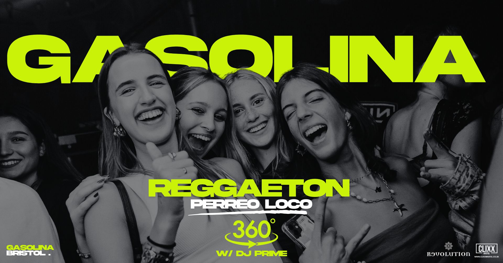 Gasolina Bristol 🔥 Perreo Loco x Reggaeton w/ DJ Prime x 360