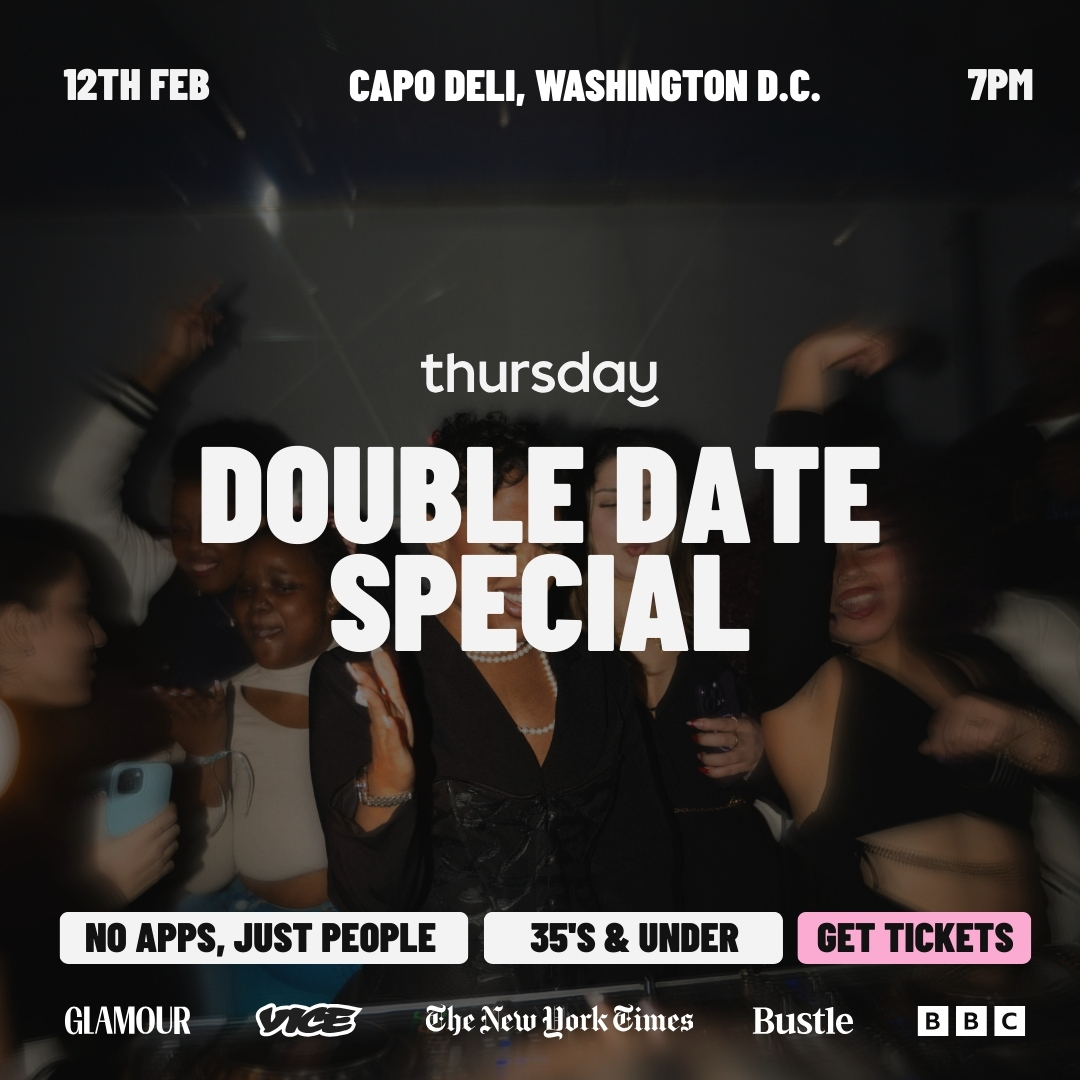 Thursday | Double Date Special at Capo’s (Under 35s) | Washington D.C.