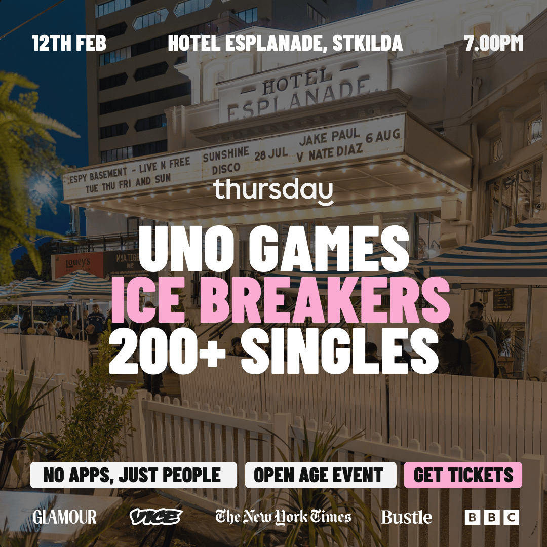 Thursday | UNO Games & Ice Breaker | St Kilda