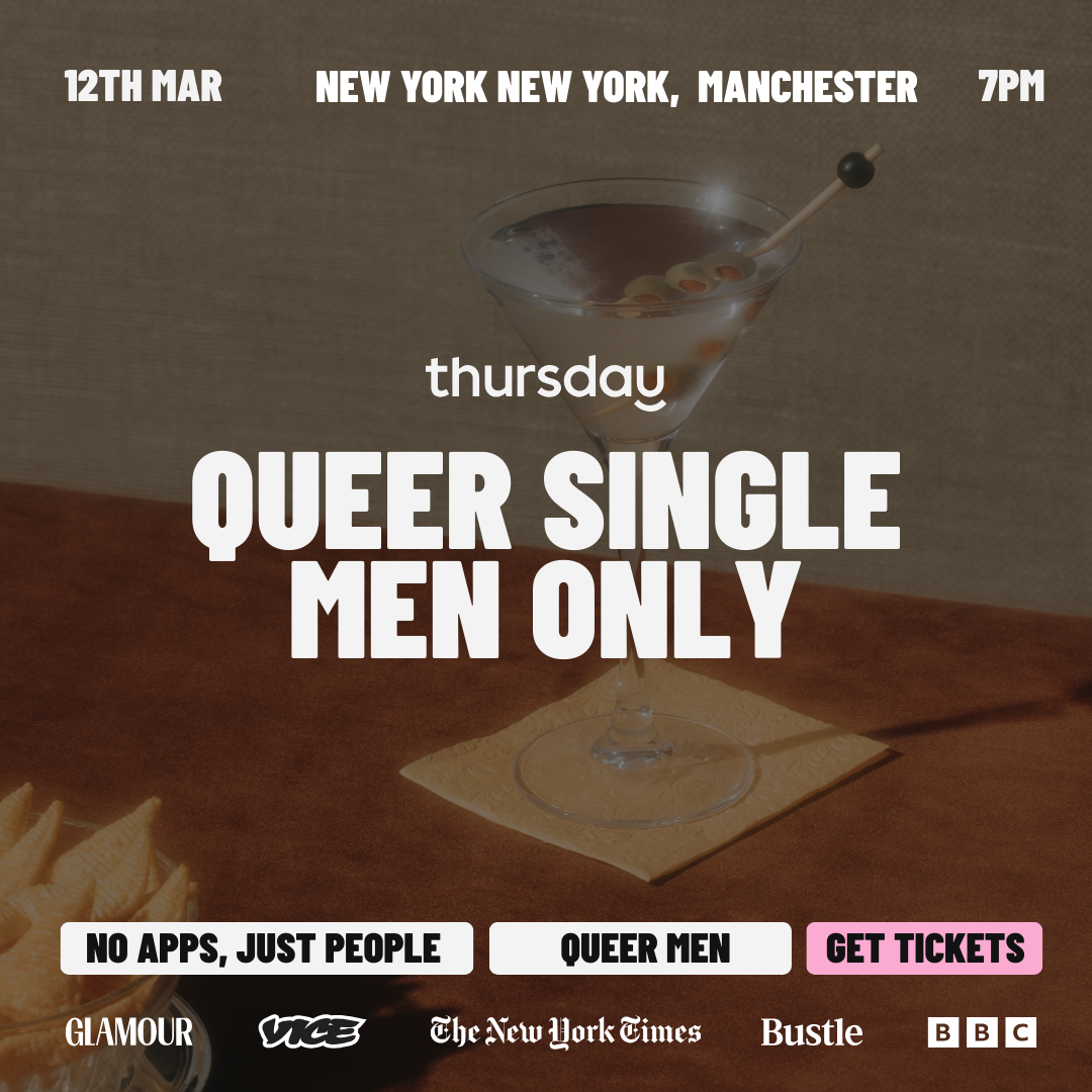 Thursday | Queer Men | Manchester