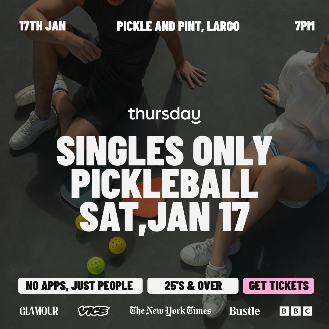 Thursday | Singles Only Pickleball | Tampa Bay