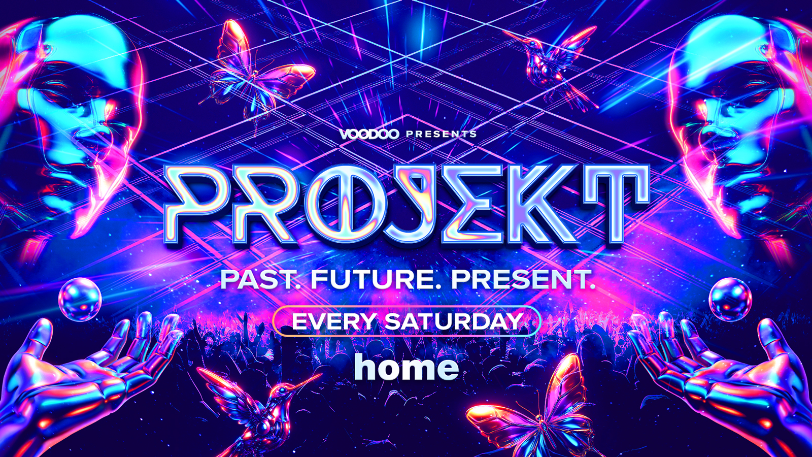 PROJEKT Saturday 17th January @ Home