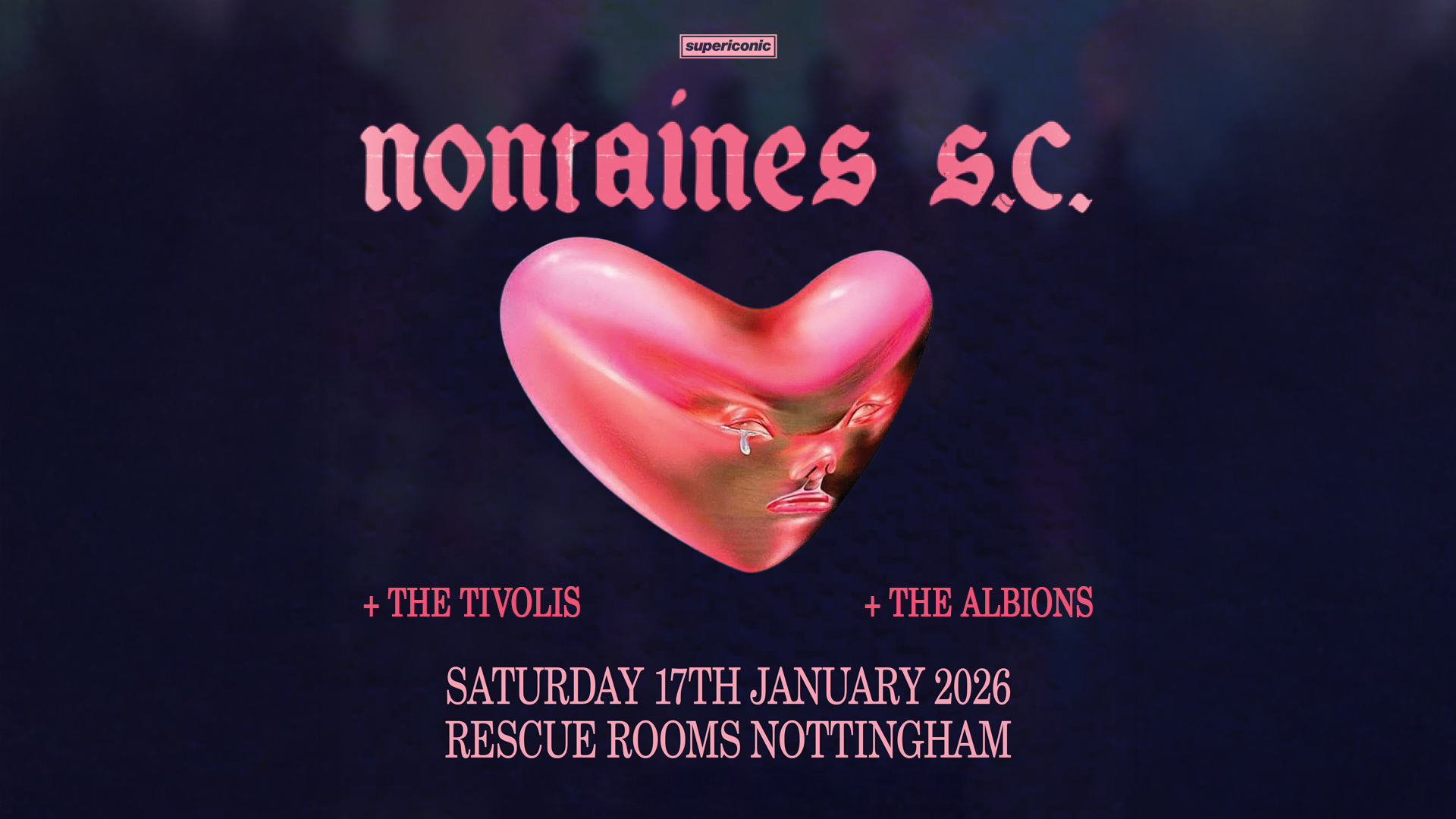 Nontaines S.C. (Fontaines D.C. Tribute) + Support