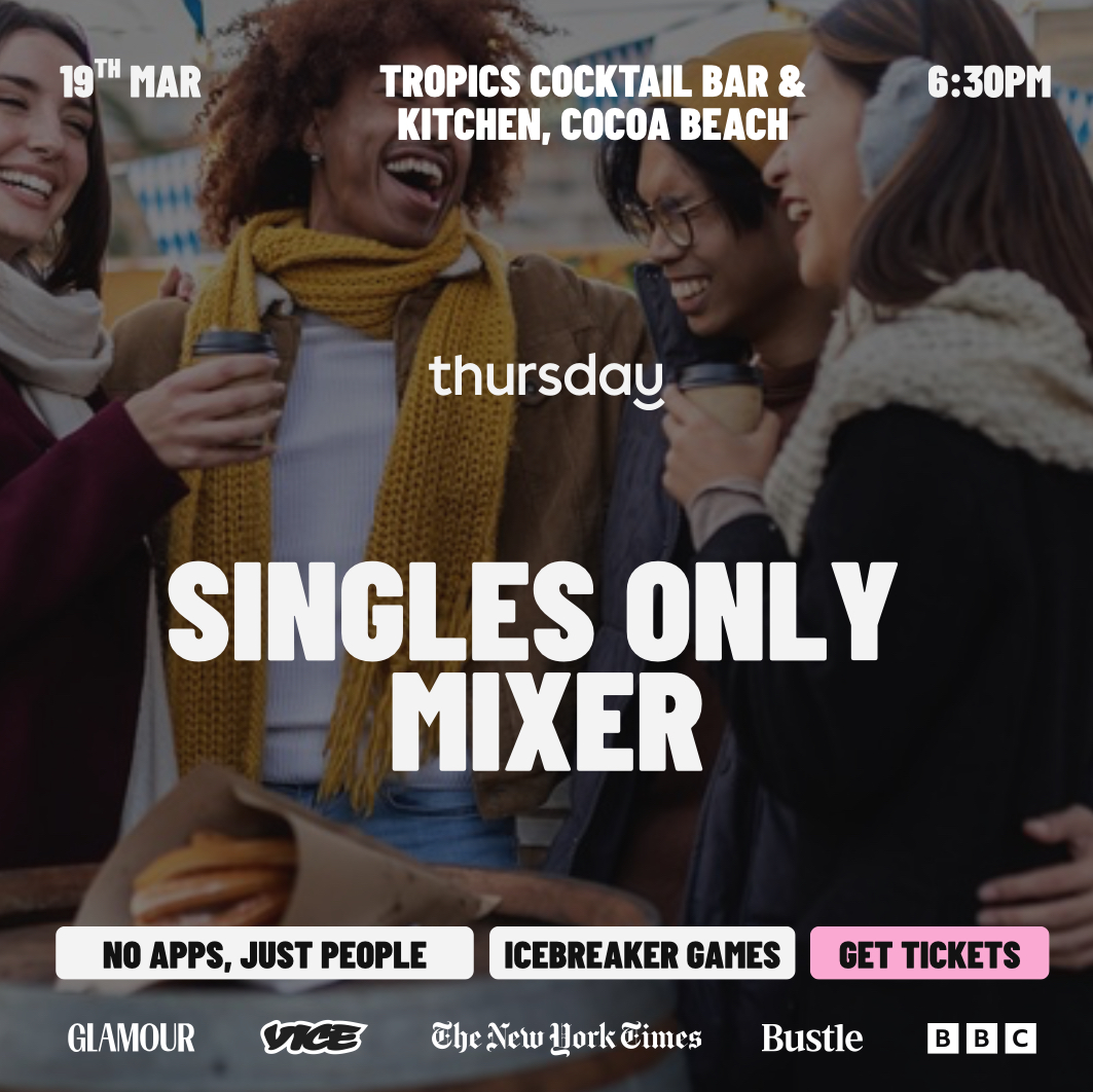 🌴Thursday | Singles Only Mixer | Cocoa Beach, FL