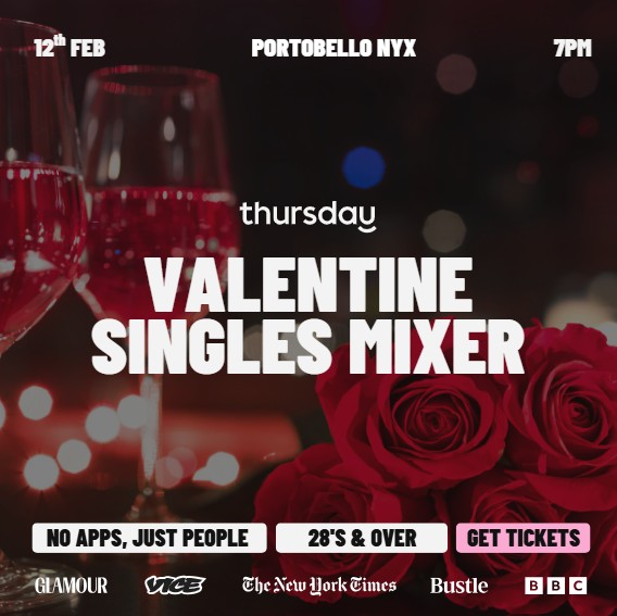 Thursday | Valentine Singles Mixer | Dublin