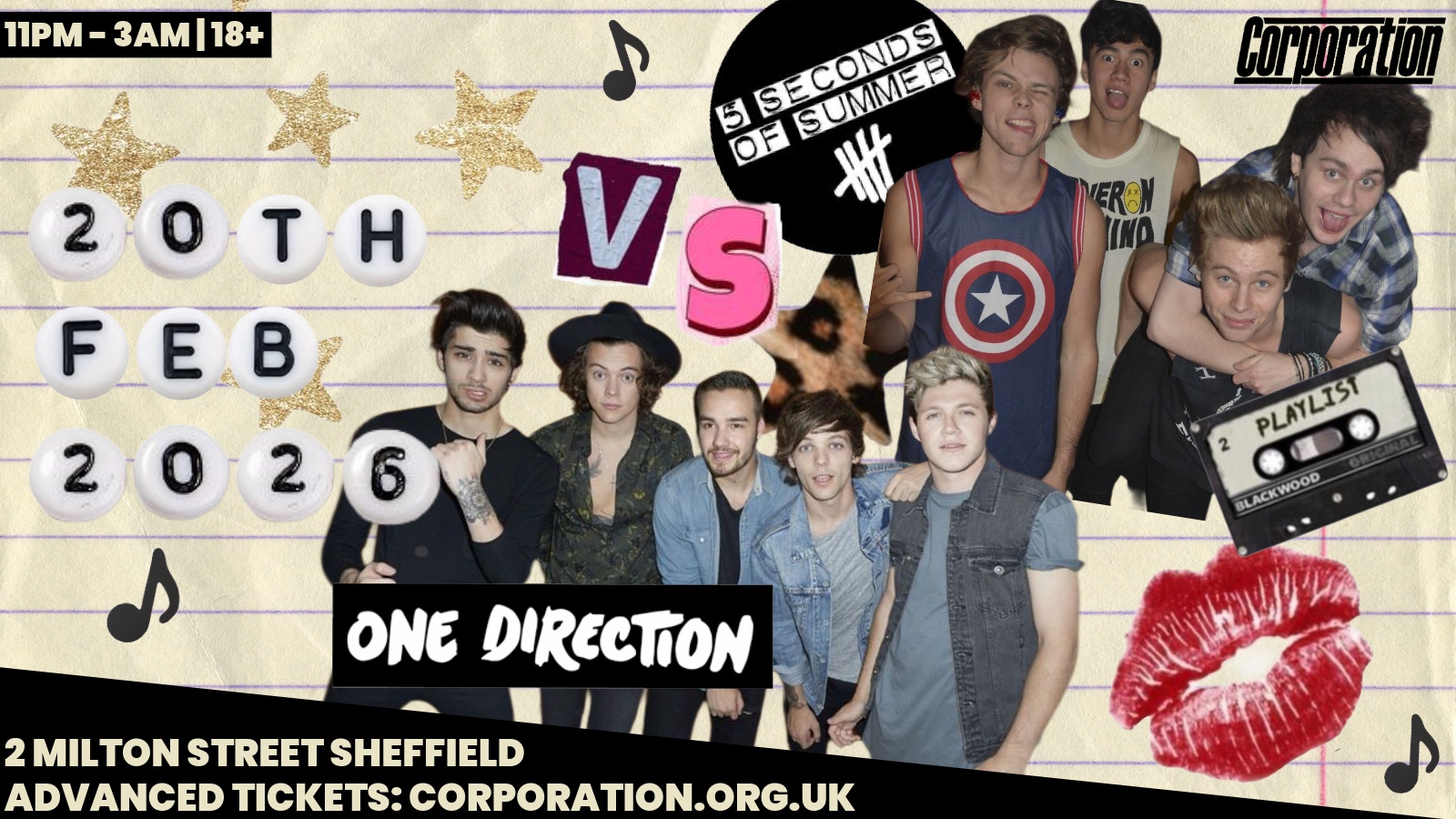 Friday Corp | 5SOS VS 1D