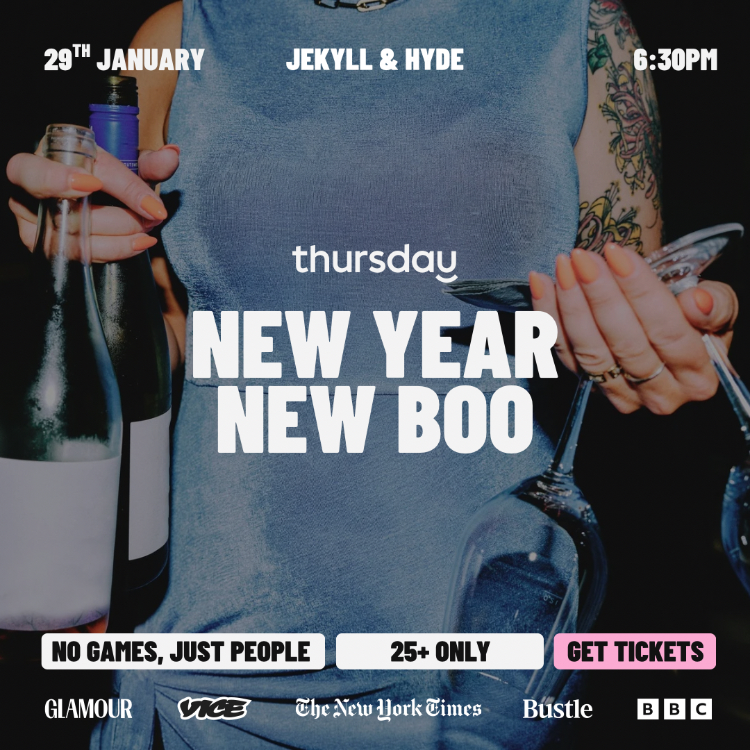 Thursday | New Year, New Boo – Singles Mixer | Jekyll & Hyde