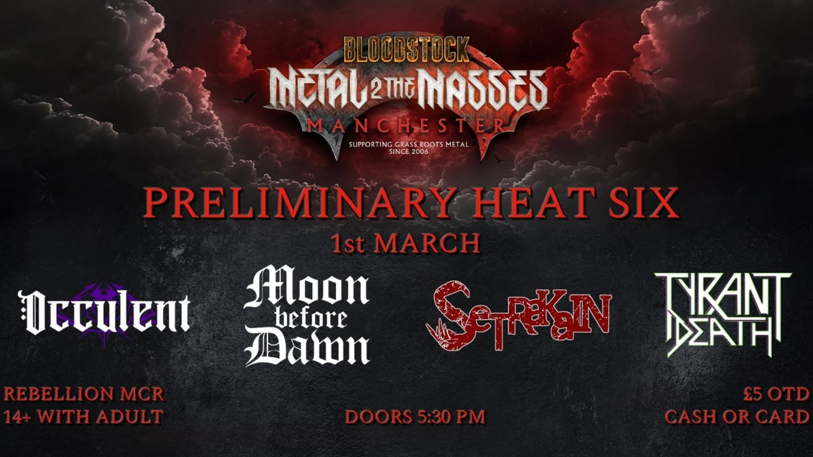 Metal 2 The Masses 2026 – Heat 6