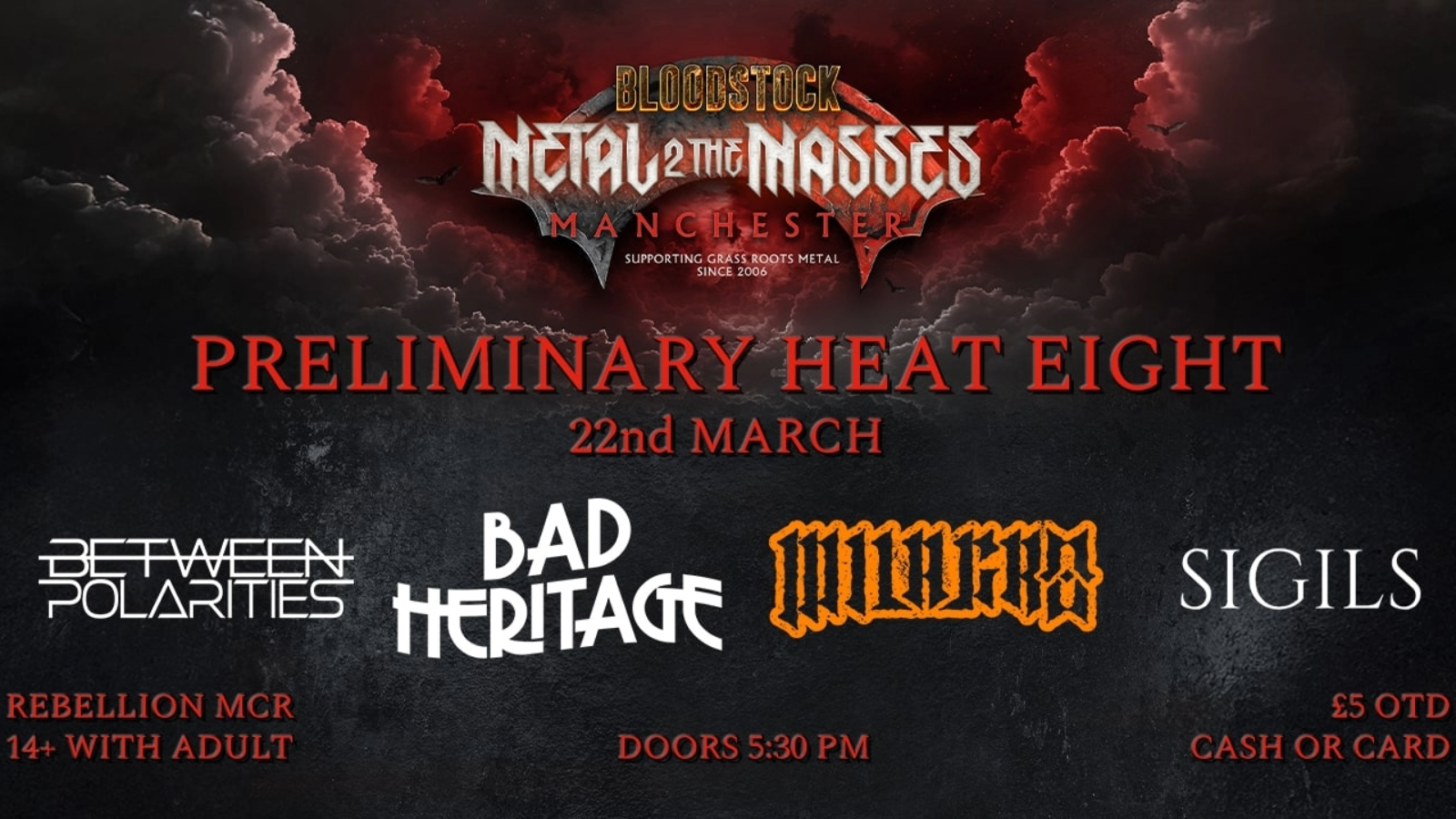 Metal 2 The Masses 2026 – Heat 8