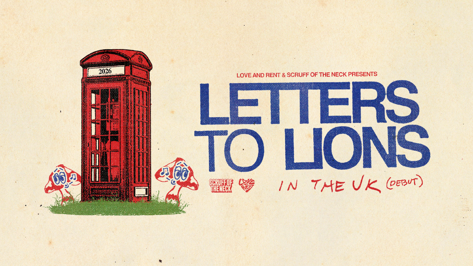 Letters to Lions | Glasgow, McChuills