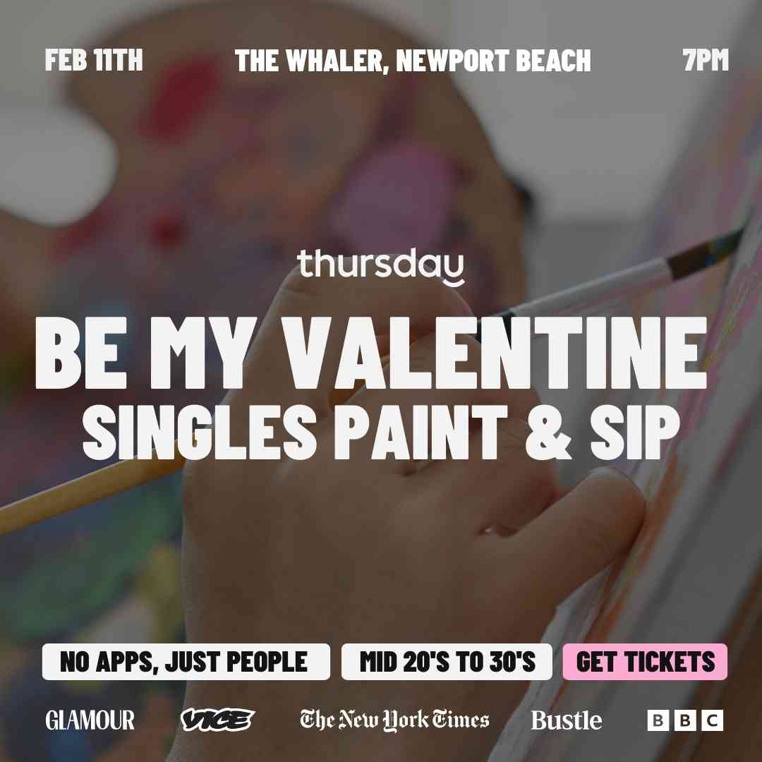 Wednesday | Singles Paint & Sip at The Whaler | Orange County