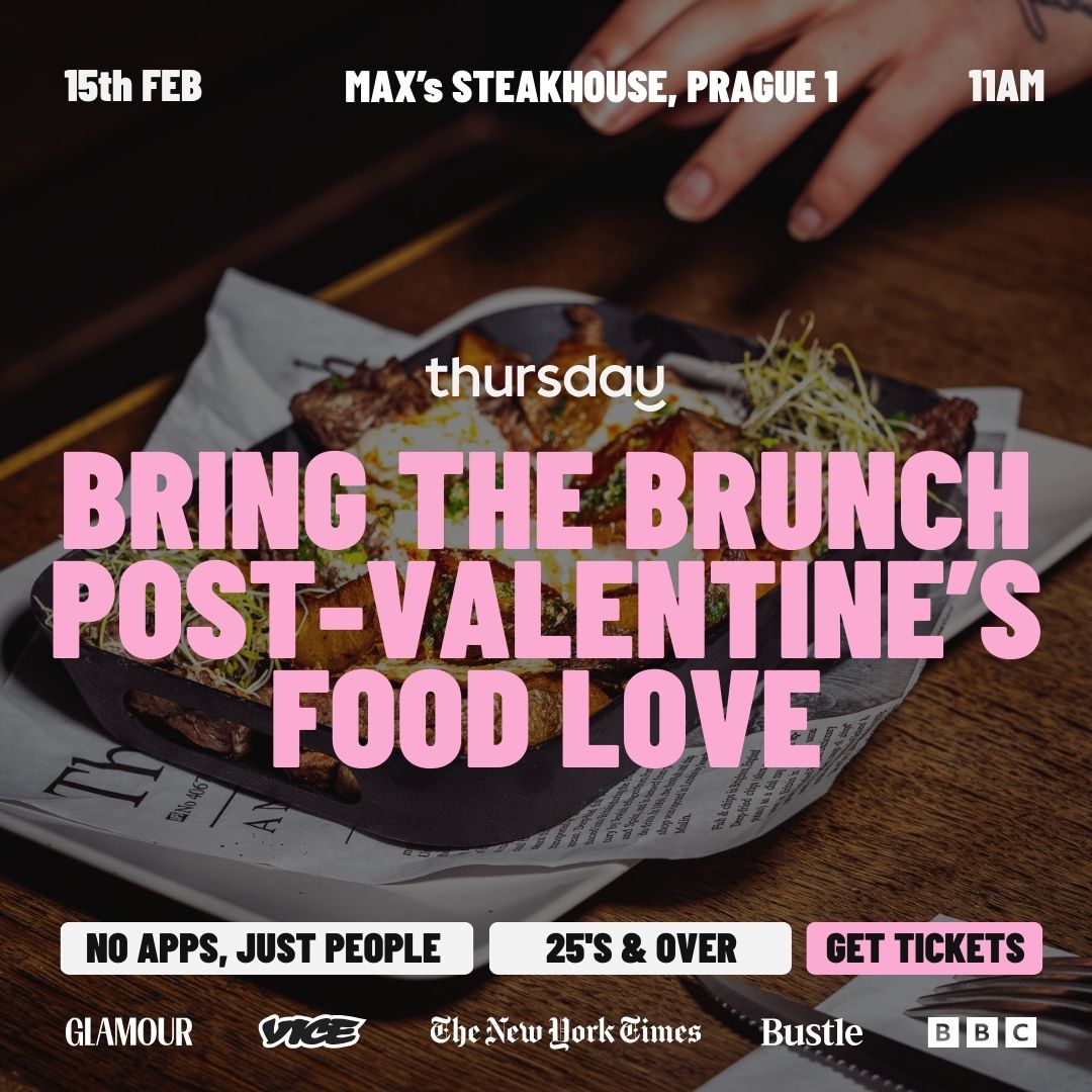 Thursday | Bring the Brunch | Max’s Steakhouse | Ostrovni 26, Prague 1 | CZ / EN