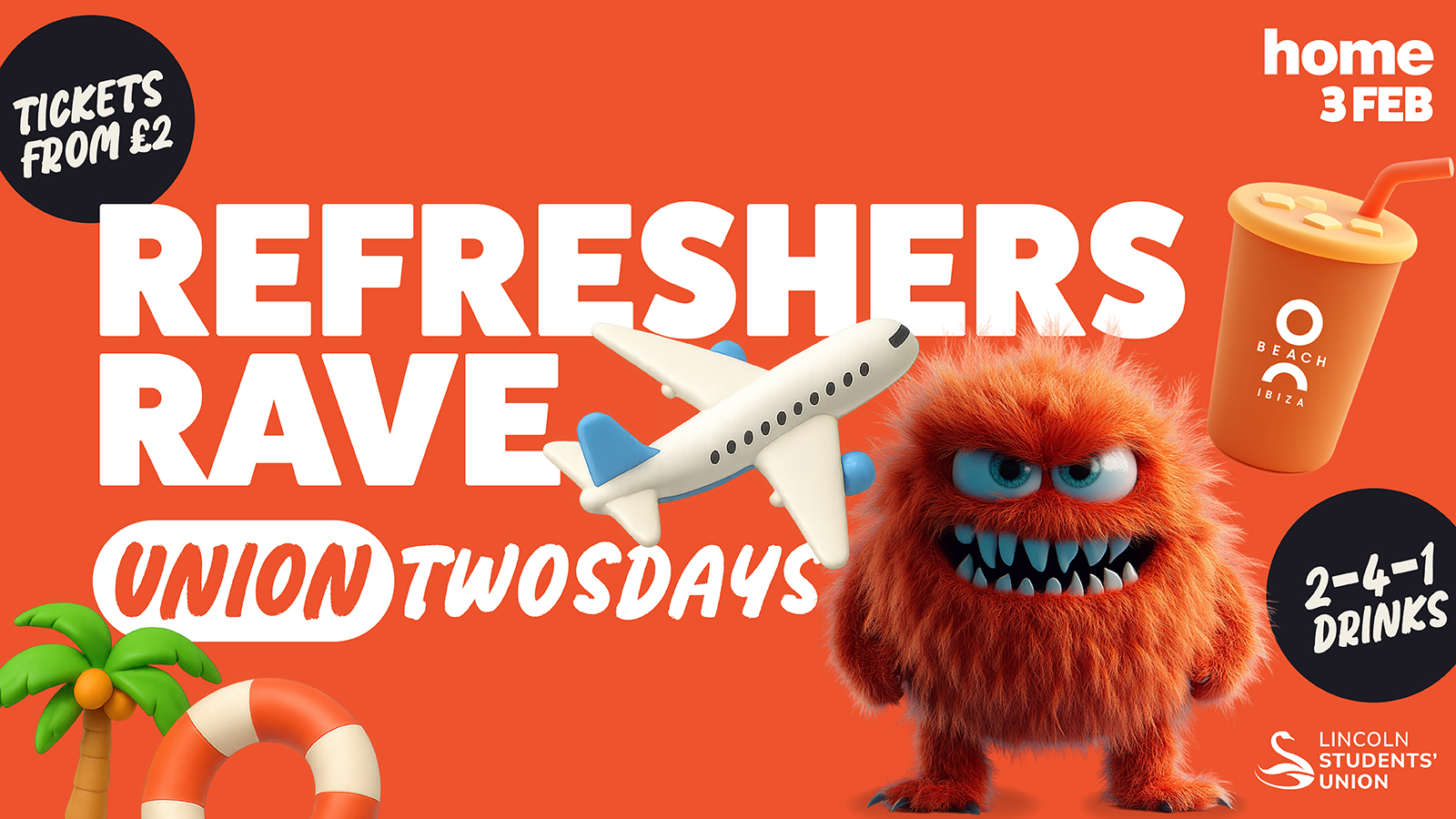 Union Twosdays Presents: Refreshers Rave 🪩🕺