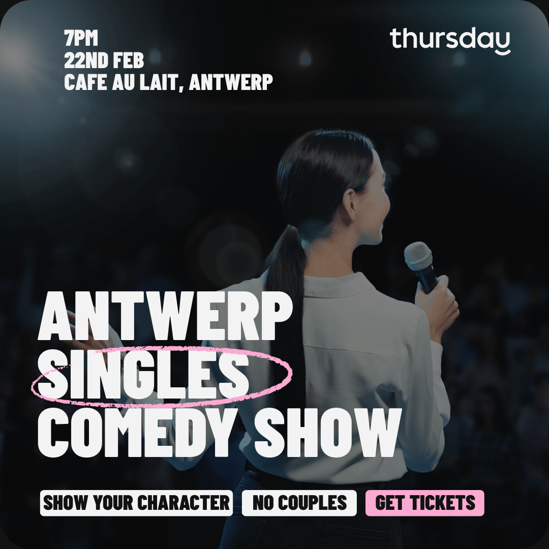 Sunday | Open Mic Comedy Night at Cafe au Lait | Antwerp