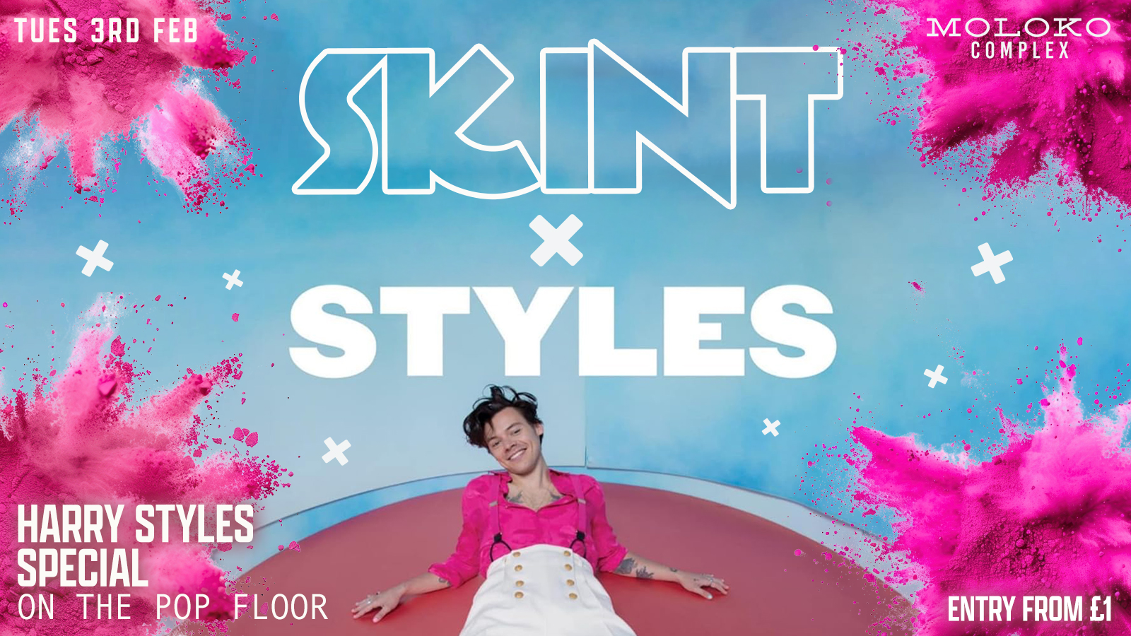 SKINT TUESDAYS presents SKINT X STYLES 🪩🎶💋 – Harry Styles Special on Pop Floor